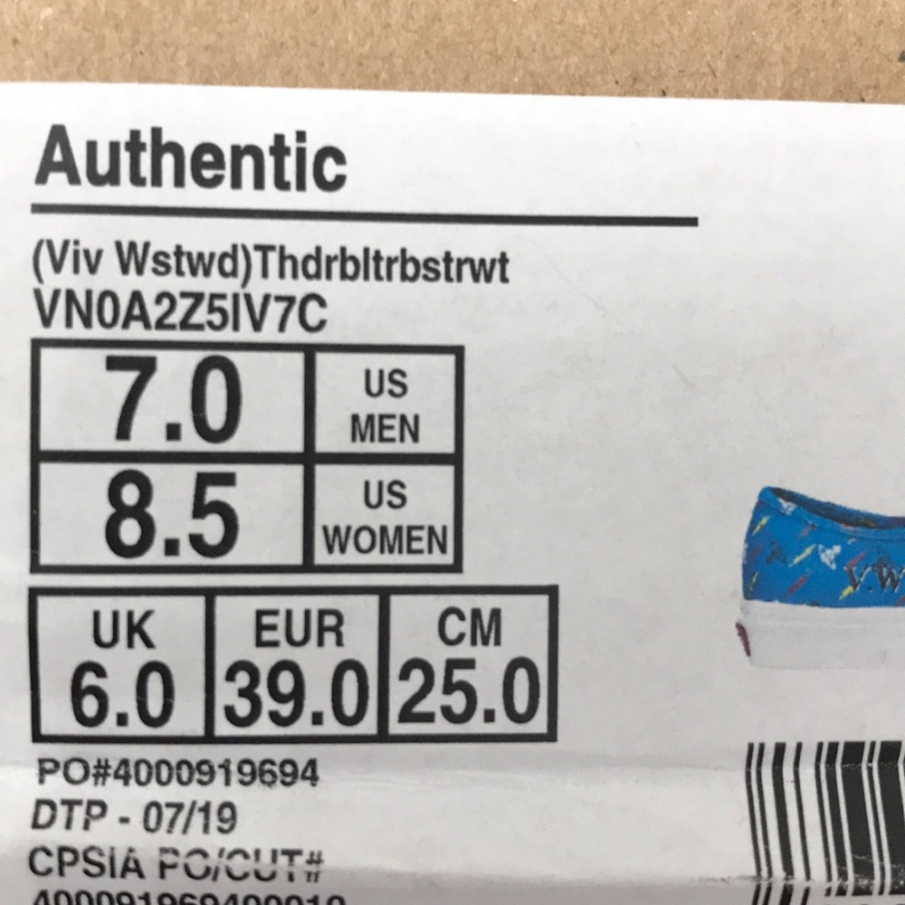 VANS AUTHENTIC - Picture 9 of 10